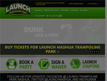 Tablet Screenshot of launchnashua.com